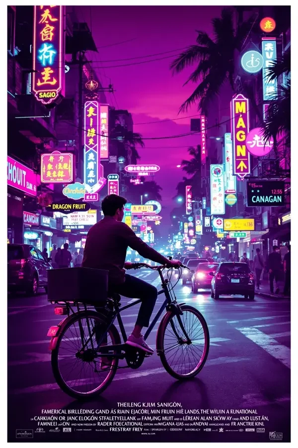 三轮车夫 - 三轮车夫海报 三轮车夫 三轮车夫 越南电影 南洋风情 东南亚文化
